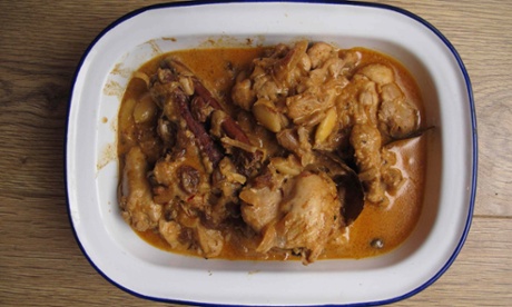 Madhur Jaffrey's chicken korma