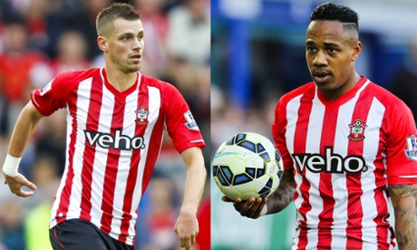 Morgan Schneiderlin and Nathaniel Clyne