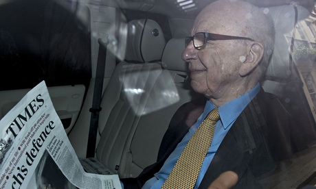 News Corporation Chief Rupert Murdoch re