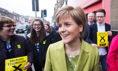 SNP leader Nicola Sturgeon