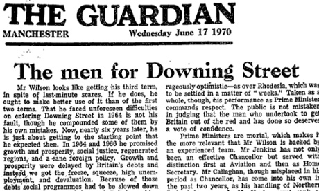 The Guardian, 17 June 1970.