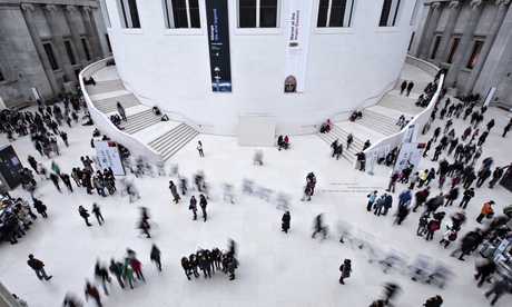 Visitors to the British Museum
