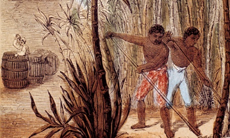 Slaves cultivating sugarcane in the Caribbean, from The Wonders of Home by Grandfather Grey, 1852. The non-dom exemption was introduced with income tax in 1799, to encourage outward investment in businesses such as Jamaica’s sugarcane or Virginia’s tobacco plantations.