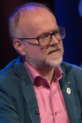 Martin Dobson representing the Greens.
