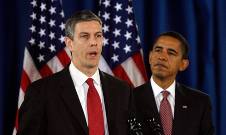 arne duncan and barack obama