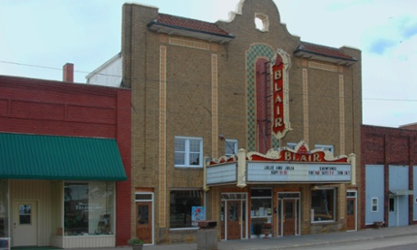 The Blair Theater in Belleville, Kansas