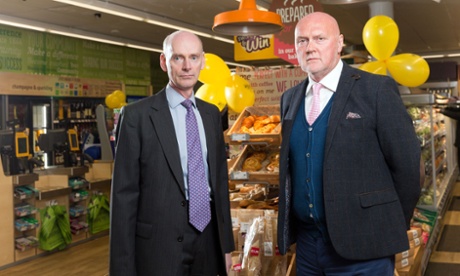 Co-operative Group chief executive Richard Pennycook, left, and chairman Allan Leighton.