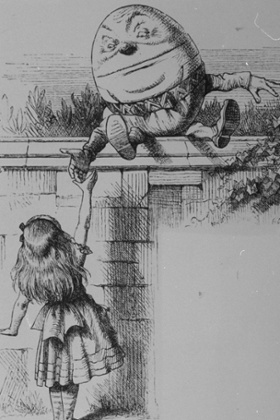 Alice meets Humpty Dumpty