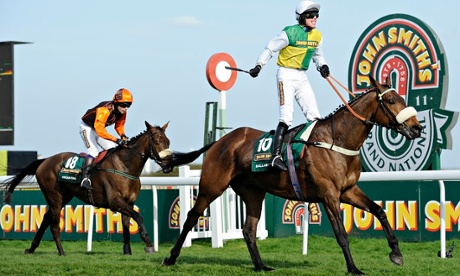 Oscar Time comes up just behind Ballabriggs in the 2011 National