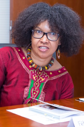 Fébé Potgieter-Gqubule Adviser to African Union Commission chair Nkosazana Dlamini-Zuma 