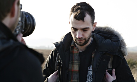 Jay Baruchel on set of the new Idlewild video