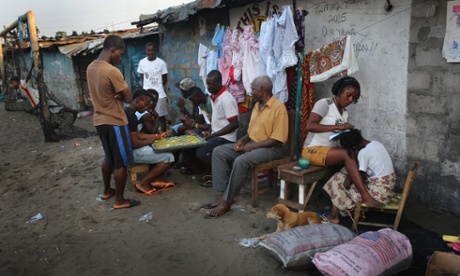 Life is slowly returning to normal for these residents in West Point as the Ebola crisis abates.