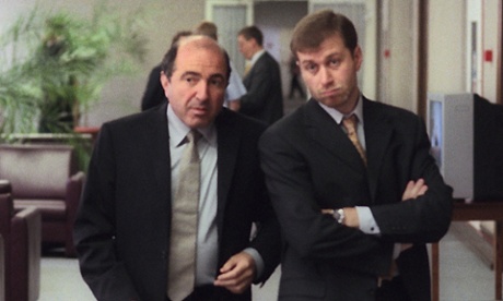 Boris Berezovsky and Roman Abramovich in 2000,