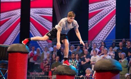 The hardest step … Ninja Warrior UK, based on the hardcore Japanese show Sasuke. 