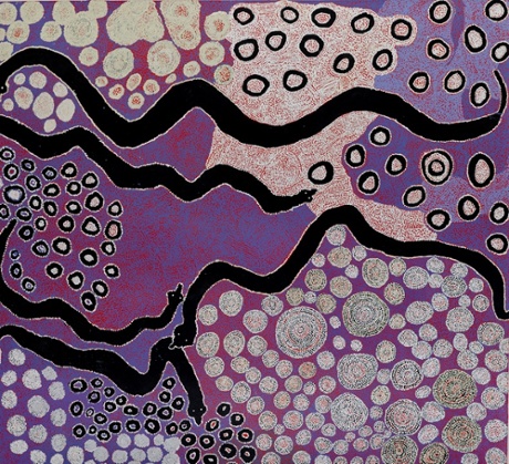 Pukara by Roy Underwood, Lennard Walker, Simon Hogan and Ian Rictor, Pukara. Pitjantjatjara, Tjuntjuntjara, Great Victoria desert, Western Australia, 2013.