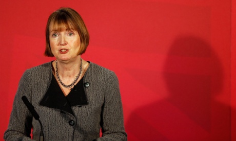 Harriet Harman, deputy leader of the Labour Party, speaks during the launch of the party's local government campaign at The Tetley Gallery in Leeds this week.