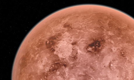 The planet get its name from the goddess of love but it is more like a vision of medieval hell.