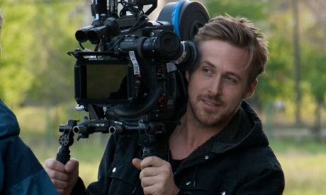 Ryan Gosling on the set of Lost River.