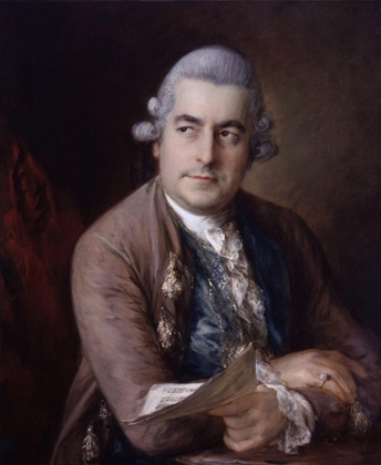 Portrait of Johann Christian Bach by Thomas Gainsborough