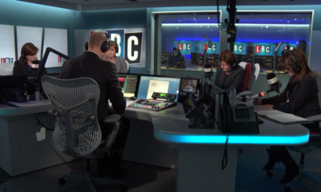 The four-way debate at the LBC studios.