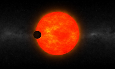 Exoplanet HAT-6B orbiting its host star called HATS-6
