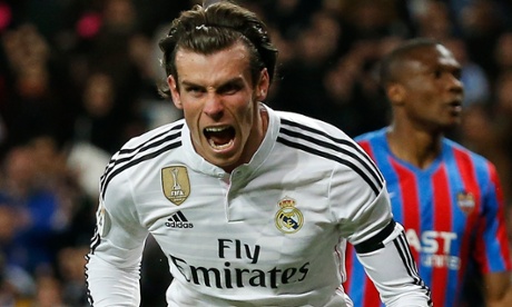 Real Madrid's Gareth Bale. Still top of the gossip-mongering pops.