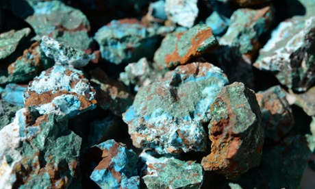 Mining shares boosted as copper price set for weekly rise.