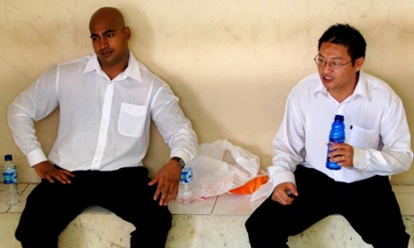 Bali Nine's Myuran Sukumaran and Andrew Chan