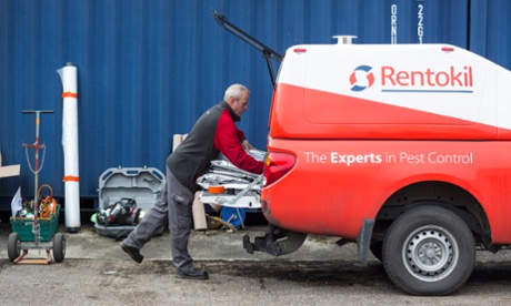 Rentokil positive on outlook.