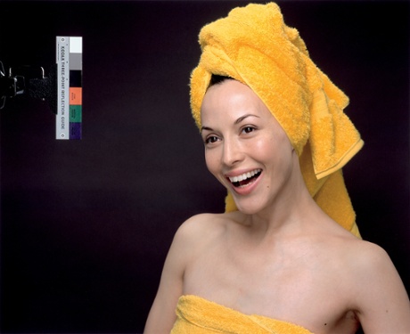 Kodak Three Point Reflection Guide © 1968 Eastman Kodak Company, 1968 (Meiko laughing), Vancouver, B.C., 6 April 2005.