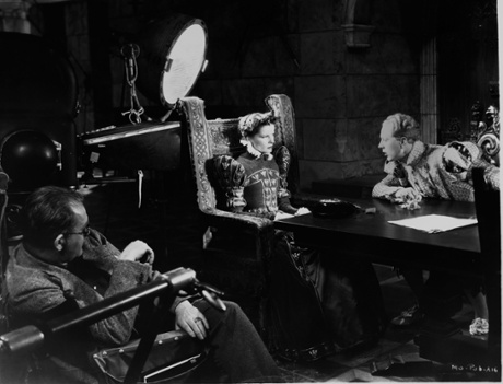 John Ford directs Hepburn.