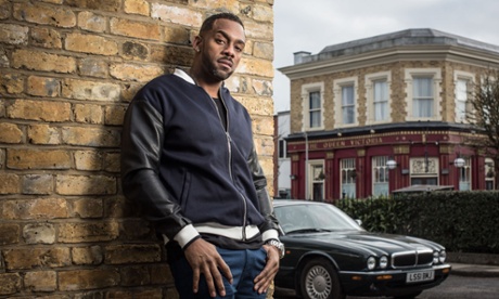 Vincent Hubbard hanging in the Square… Richard Blackwood.