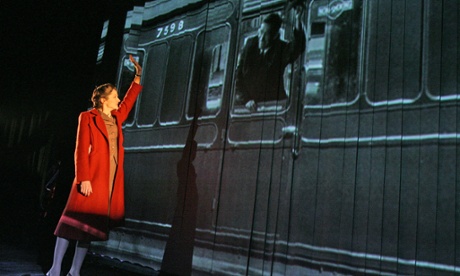 Tristan Sturrock (Alec) and Naomi Frederick (Laura) in Brief Encounter by Kneehigh in 2008.