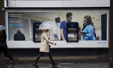 Barclays shares slip.