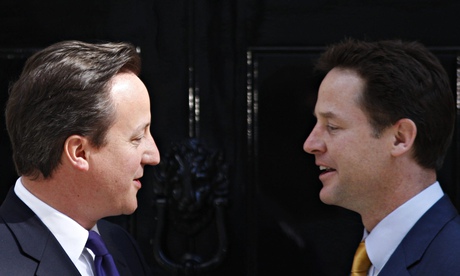 David Cameron and Nick Clegg