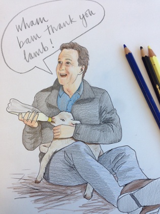 David Cameron: wham bam, thank you lamb