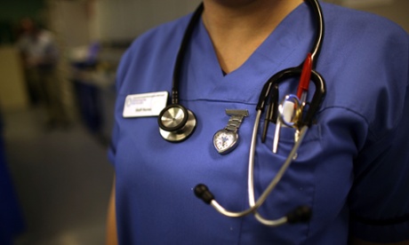 The NHS was subjected to a sudden and vast reorganisation. Photograph: Christopher Furlong/Getty Images