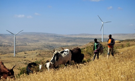 Ashegoda wind farm in Ethiopia's northern Tigray region