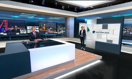 The ITV Election 2015 set.