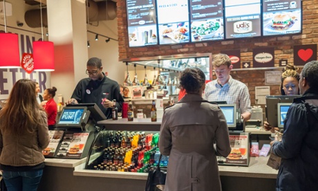 Smashburger restaurant in New York.