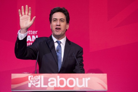 Labour leader Ed Miliband
