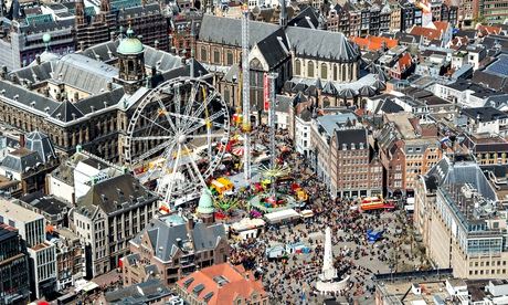 Dam Square in Amsterdam