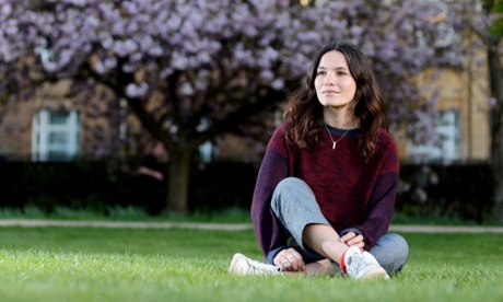 Ione Wells, 20, a student at Oxford University