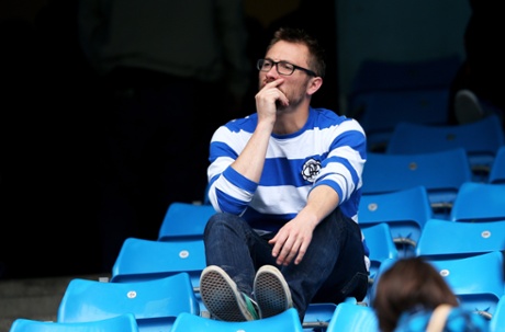 Dejected QPR fan.