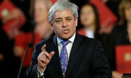 Commons Speaker John Bercow 
