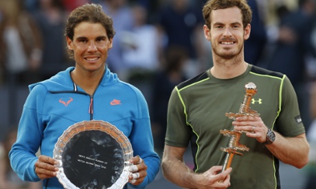 Andy Murray and Rafael Nadal