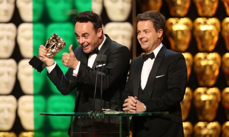 Bafta TV awards: Ant and Dec win the entertainment performance prize