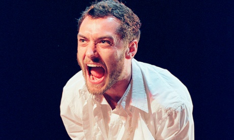 Jude Law in the Young Vic's 2002 production of Doctor Faustus.