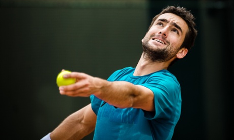 Marin Cilic the reigning US Open champion