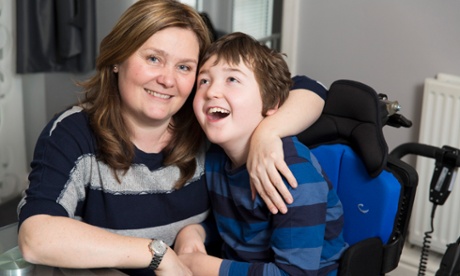 Diane Kay and her son Alfie